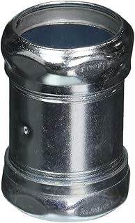 Hubbell-Raco 2926-2 Coupling, Compression, 1-1/2-Inch Trade Size, EMT, Steel, Uninsulated