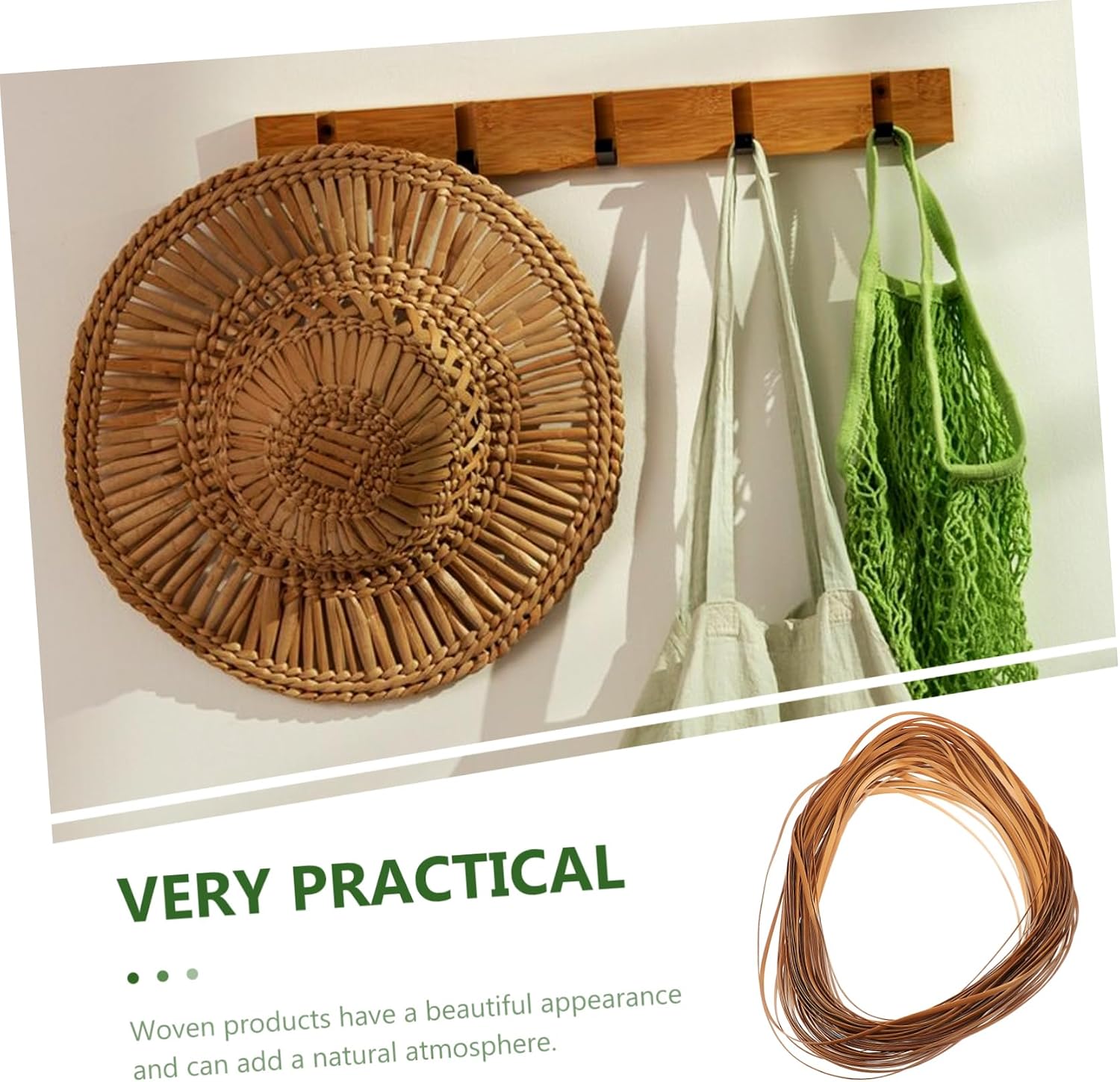 Caning Strips Roll for Furniture DIY Rattan Weaving Craft