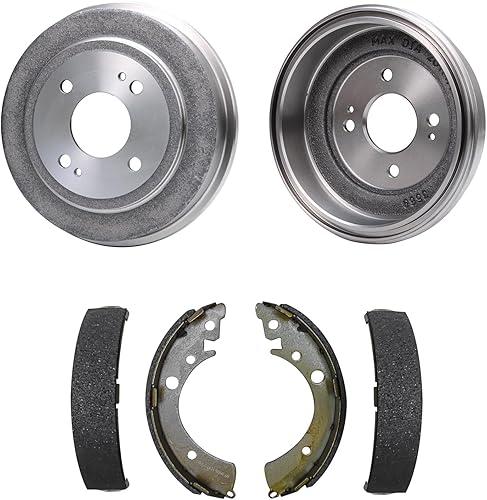 Miniatura 54 de Detroit Axle - Kit de freno delantero para Chevrolet Aveo Aveo5 Spark Spark EV Pontiac Wave Wave5 G3 Suzuki Swift+ Rotores de freno de disco de