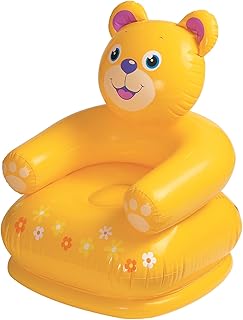 Intex Happy Animal Bear Plastic Chair Assortment (Multicolor) Price In India