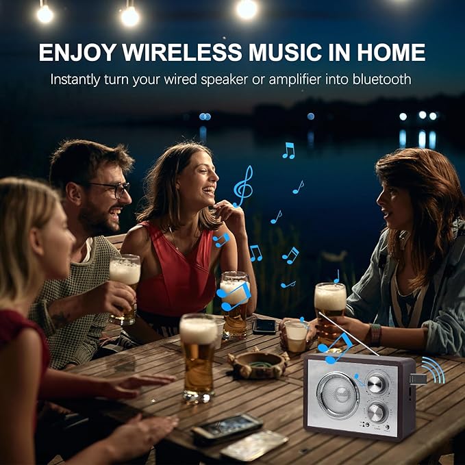 Adaptador Bluetooth 5.4 USB para Coche, Receptor de Música, Manos Libres miniatura 5