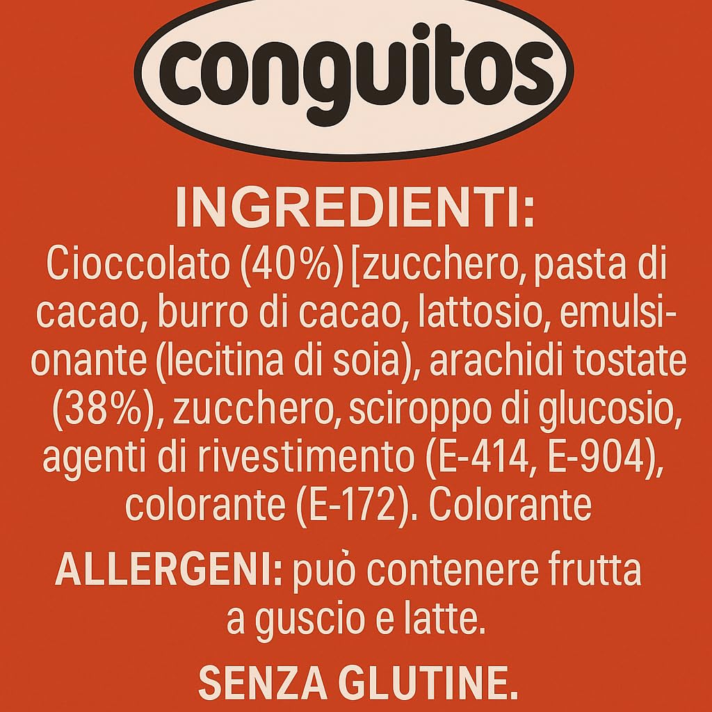Conguitos Megatubo 1,2 KG-Eres la mejor