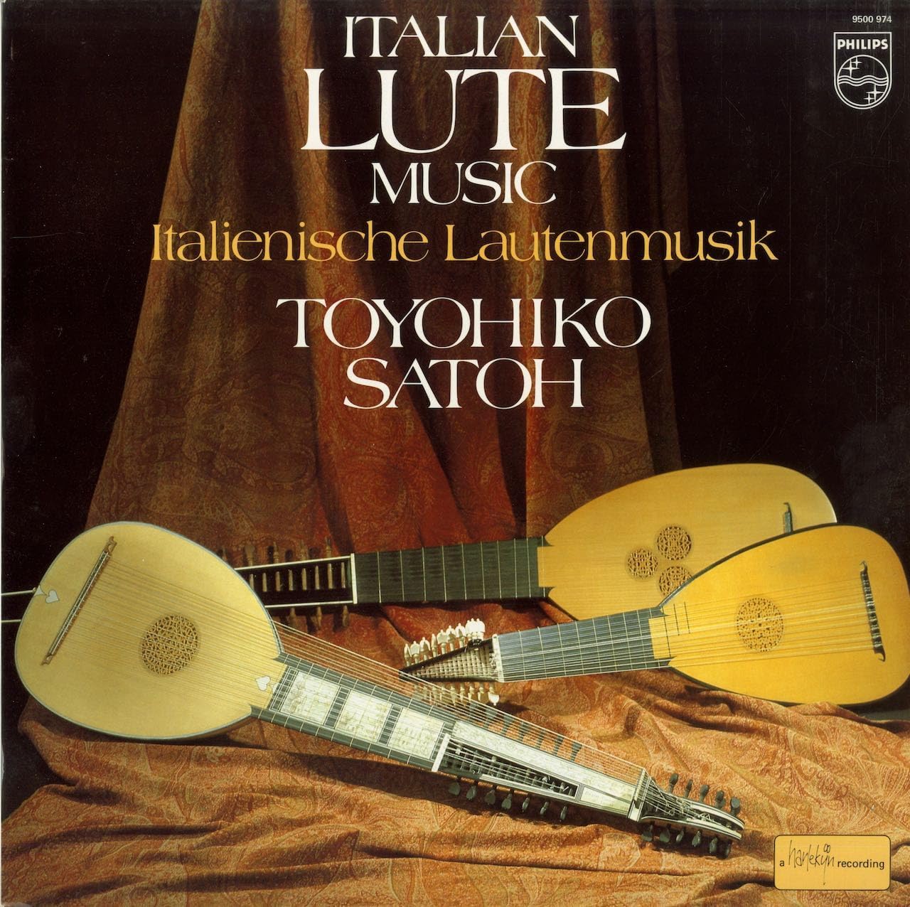 Amazon イタリア・リュート作品集/カプスベルガー,メッリ,ピッチニーニ,フレスコバルディ PHILIPS9500 974 NL