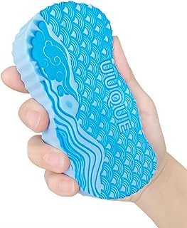 垢すりスポンジ ボディスポンジ 海綿 やわらか シャワースポンジ 垢すりやさ クレンジング 入浴グッズ 汚れ落とし 超柔軟 毛穴清潔 角質除去 再利用可能 男女兼用 子供/大人兼用 お風呂用 入浴用品 バス用品