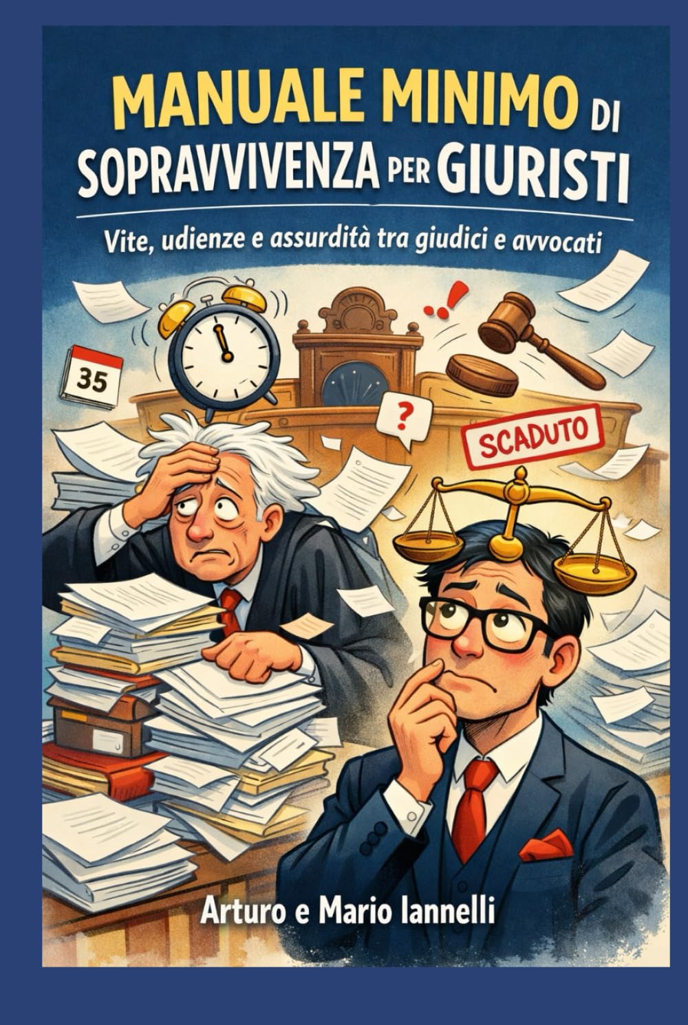MANUALE MINIMO DI SOPRAVVIVENZA PER GIURISTI: Vite, udienze e assurdità tra giudici e avvocati