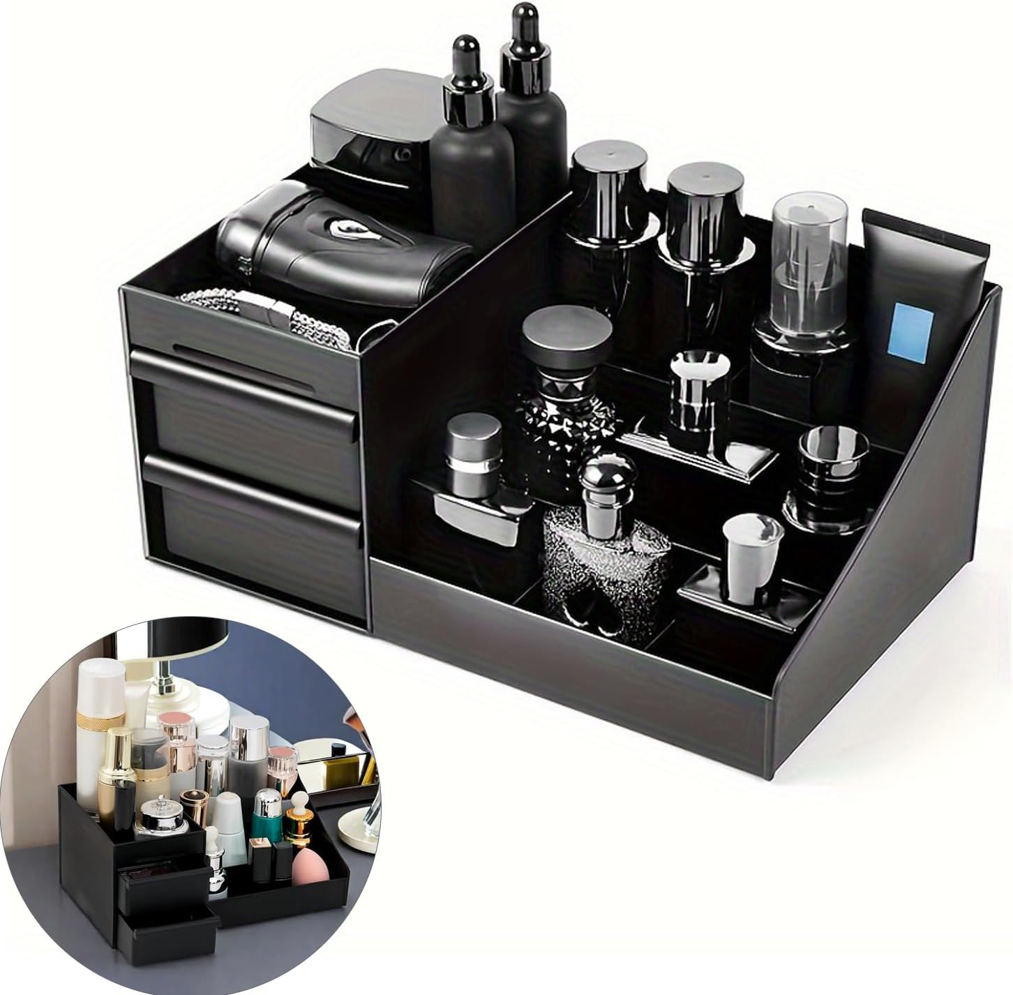 Mens Cologne Organizer, Bathroom Organizers Stand,Perfume Tray Stand, Toothbrush Holders,Bathroom Shelf,Counter Storage Mens Cologne Organizer, Bathroom Organizers Stand,Perfume Tray Stand, Toothbrush Holders,Bathroom Shelf,Counter Storage