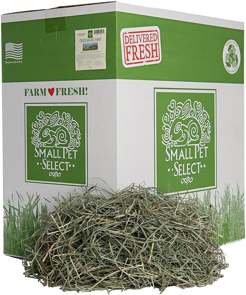 Small Pet Select Orchard Grass Hay Pet Food, 22.68 kg
