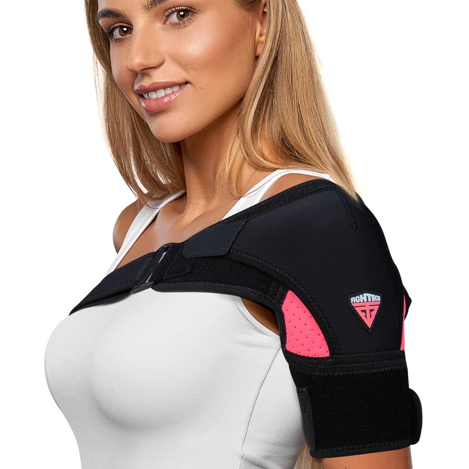 Shoulder Brace for Women and Men by FIGHTECHÃ‚ Compression Support for Torn Rotator Cuff and