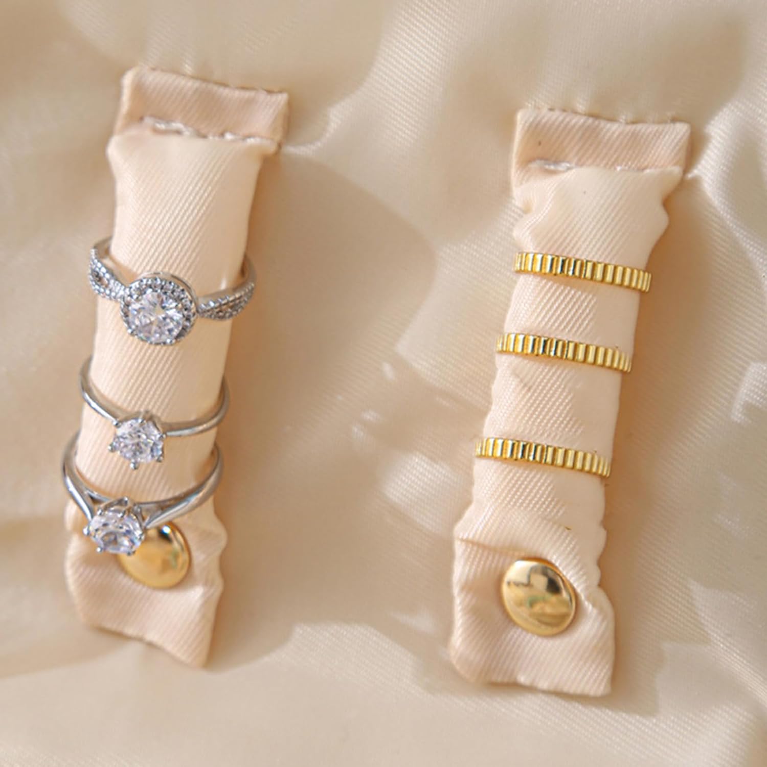 [LSDZW] 化粧ポーチ 大容量 化粧品バッグ 大開口 ミニメイクボックス 収納ボックス 多機能 手提げ メイクアップ ホワイト