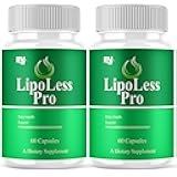 BLUE VIBE Lipoless Pro Capsules, Lipoless Advanced Maximum Strength Overall Health & Wellness Support Supplement, Lipoless Premium All Natural Daily Health Support Formula (2 Pack - 120 Capsules)