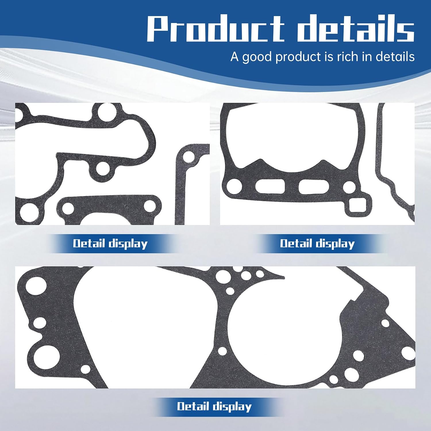 WFLNHB Complete Engine Gasket Kit Replacement for Suzuki RM85 2002-2020