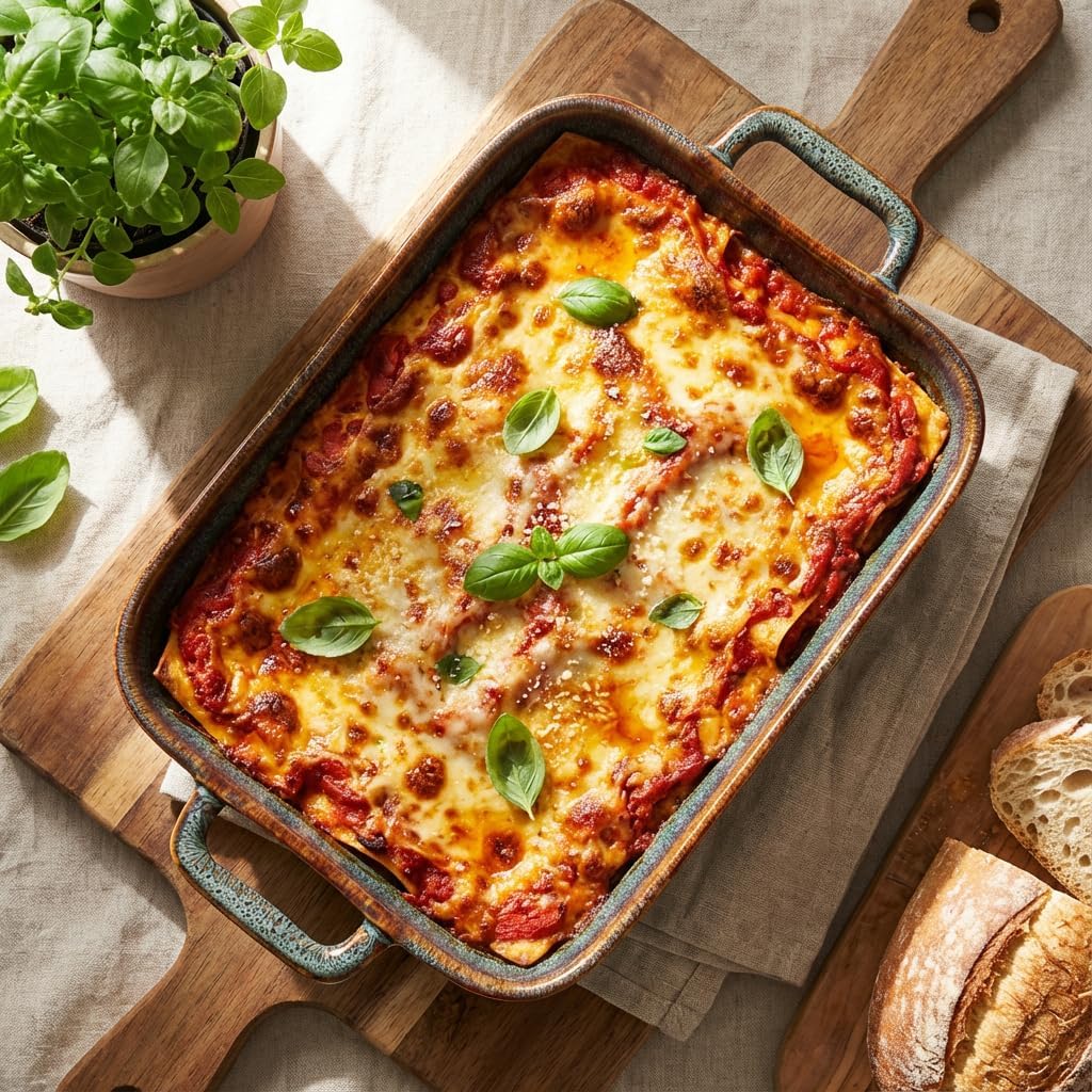 Baking Dish Ceramic Baking Dish、Rectangular Baking Pans Set、Double handles Suitable for lasagna、Baking、Oven 12.8IN、10.8IN、8.9IN Reactive Glaze 3-Piece