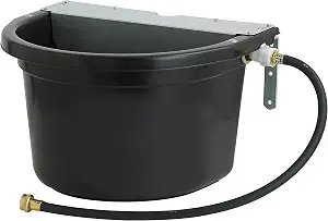 Little Giant Automatic Animal Waterer - 4 Gallon, Heavy Duty, DuraMate Float Controlled for Livestock