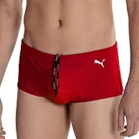 Sunga Puma Lateral Larga UV50+ Cordão Ajustável Xtra Life Piscina Praia Masculino Adulto