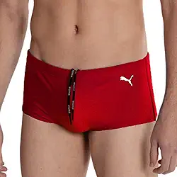Sunga Puma Lateral Larga UV50+ Cordão Ajustável Xtra Life Piscina Praia Masculino Adulto