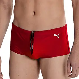 Sunga Puma Lateral Larga UV50+ Cordão Ajustável Xtra Life Piscina Praia Masculino Adulto