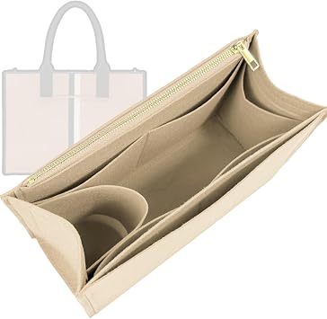 Organizer for Classic Tote, Felt Bag Insert, 31 Colors Blue