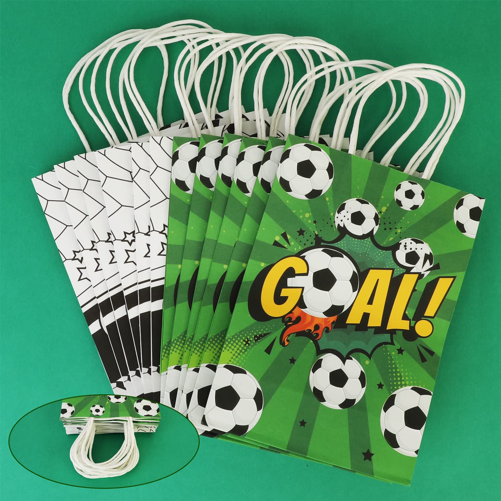 12 Pièces Sacs Cadeaux Magic Wizard,Sacs De Bonbons En Papier Kraft