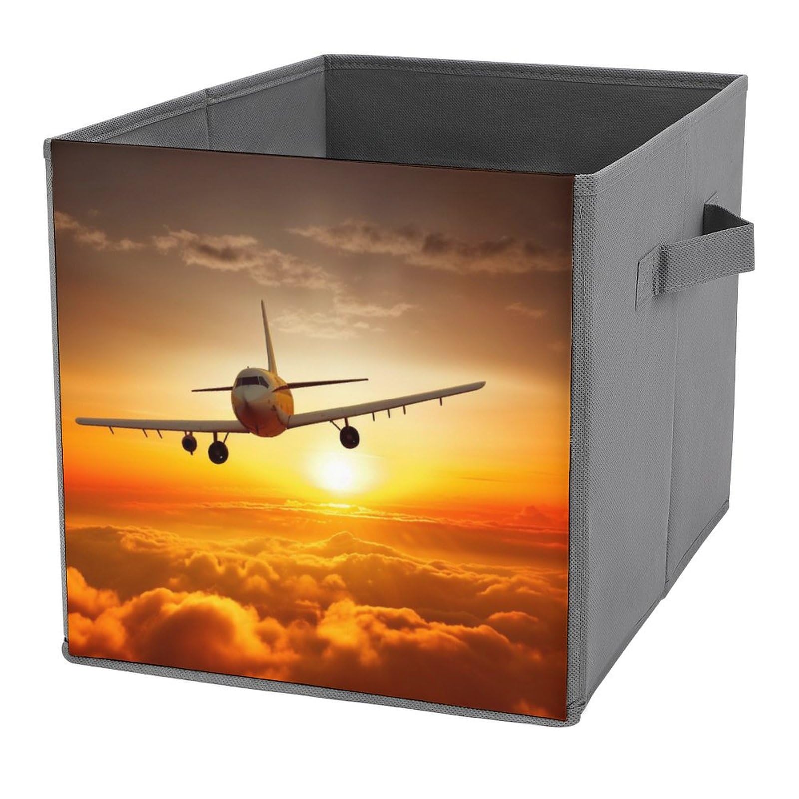 Bacs de rangement pliables grand volume pour organiser vêtements et draps sans effort