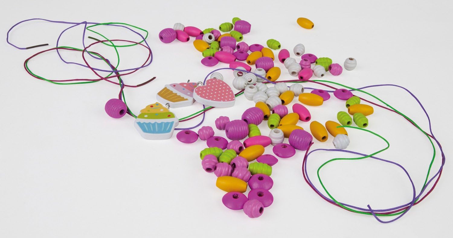 Lena 32002 Cupcakes Craft Set, Pink