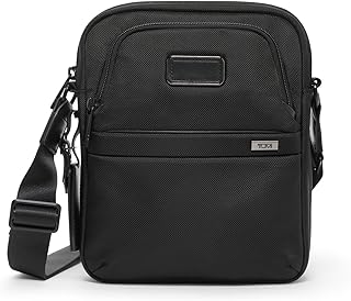 TUMI Alpha Medium Crossbody - Men's Sleek Everyday Essentials Bag - Ballistic Nylon