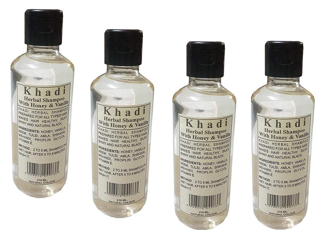 Herbal Honey Vanila Shampoo, 210ml Pack of 4