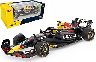 RASTAR 64600 1/32 RedBull F1 Die Cast Metal Car Model - Officially Licensed RedBull F1 RB19 Die-Cast for Play and Display - Ideal Gift - Blue