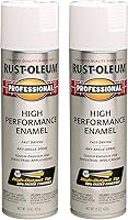 Vista 16 de Rust-Oleum 7515838 Pintura en aerosol de esmalte profesional de alto rendimiento, 14 onzas, aluminio