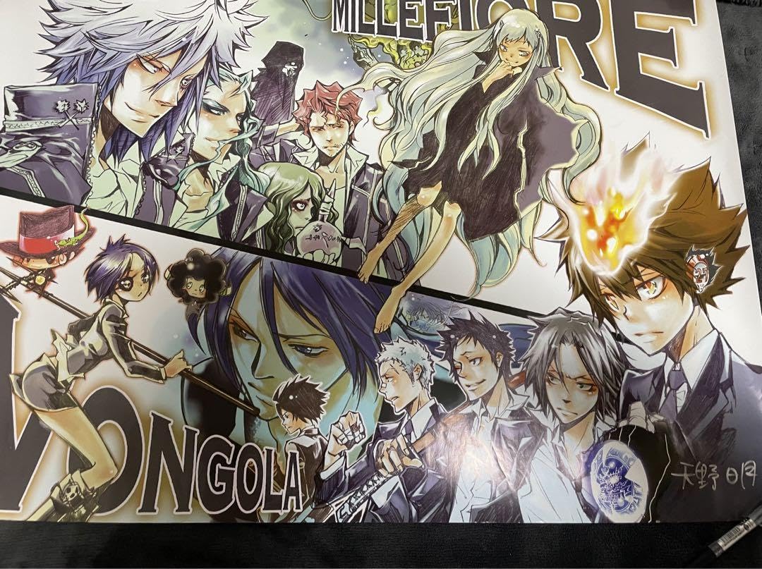 Amazon.co.jp: 家庭教師ヒットマンREBORN 天野明直筆サイン入り  