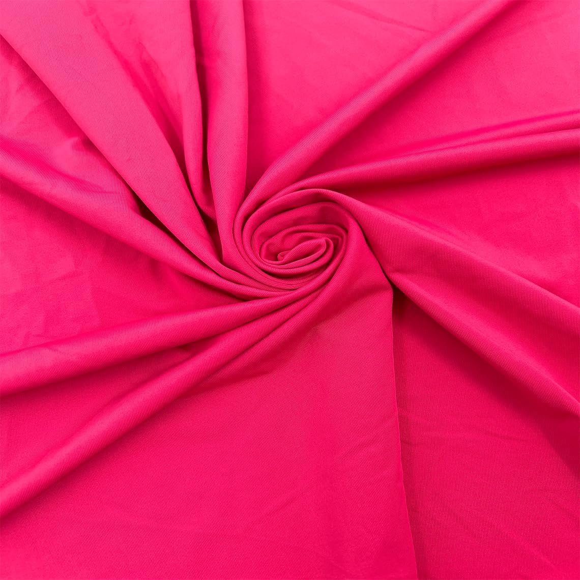 62" Wide Stretch Nylon Spandex Dull Yoga Fabric by The Yard - 185GSM, Medium Weight, Breathable, 4-Way Stretch - Ideal for Active and Sportswear, Yoga & Crafts