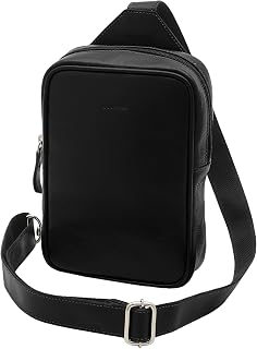 Couro 50 Pinus Bolsa Masculina Shoulder Crossbody Transversal de Couro Bovino Legítimo