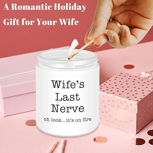 Miniatura 3 de Homsolver Regalos para esposa del marido, boda, cumpleaños, día de la madre, día del padre, Navidad, aniversario, San Valentín, velas aromáticas