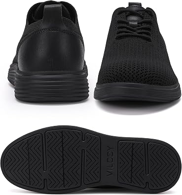 VILOCY Men's Casual Dress Sneakers Tennis Walking Shoes