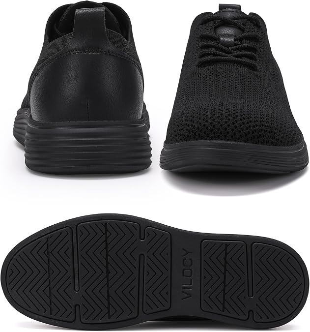 VILOCY Men's Casual Dress Sneakers Tennis Walking Shoes