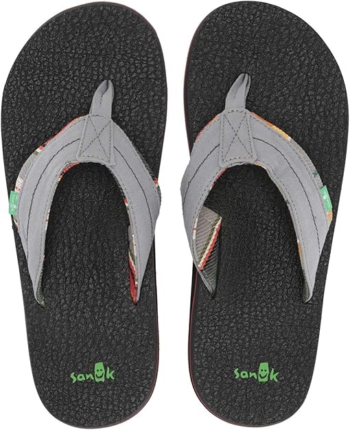 sanuk camo flip flops