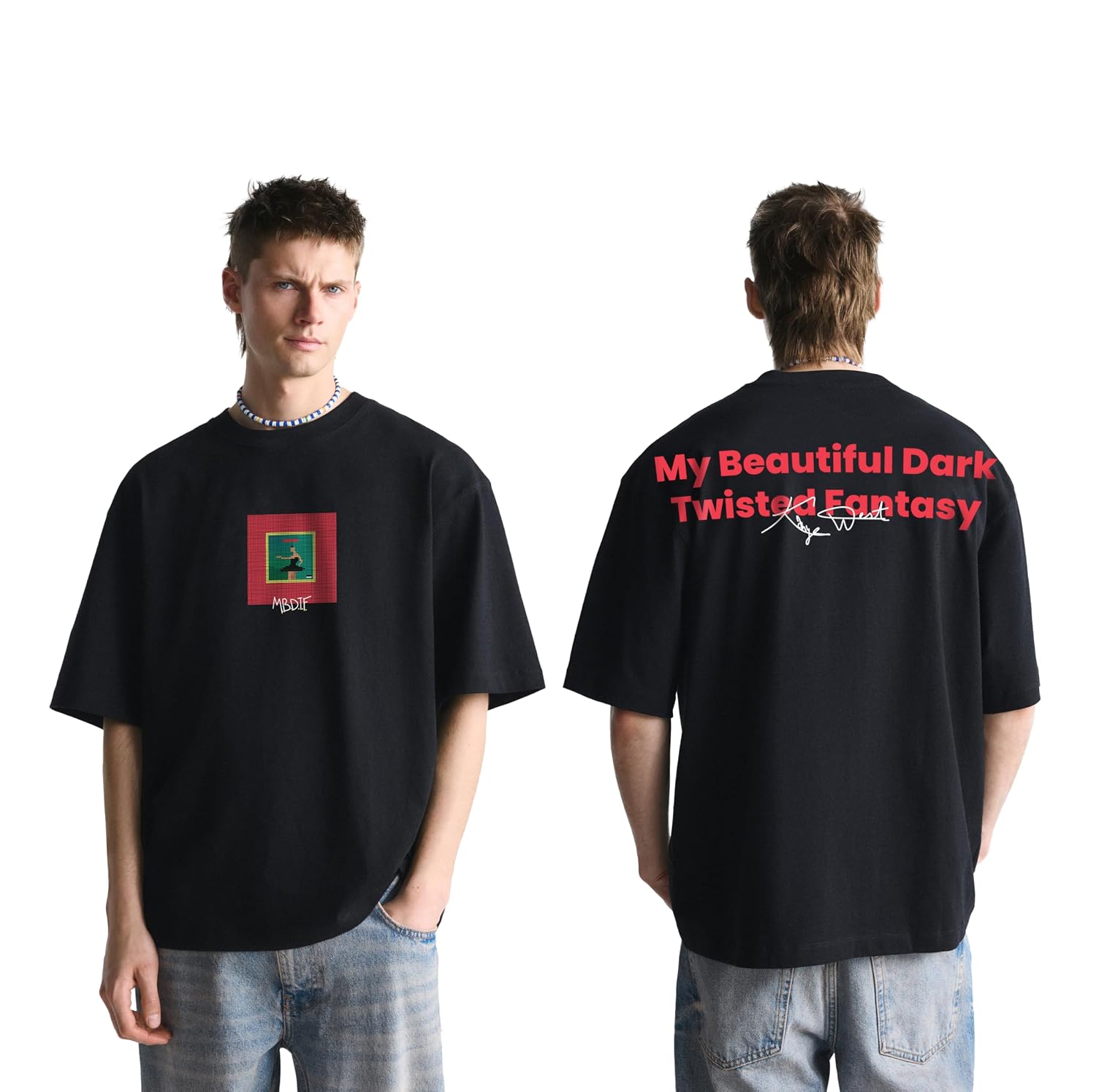 G&G CLOSET Greatest Artist Kanye The Goat West Oversized Graphic Tee | 100% Cotton 240GSM Round Neck | MBDTF Printed T-Shi... - Review, Price and Buying Guide
