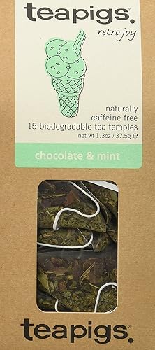 Miniatura 10 de Teapigs Bolsas de té de hierbas de manzana y canela hechas con hojas enteras (paquete de 6 bolsas de 15 té)