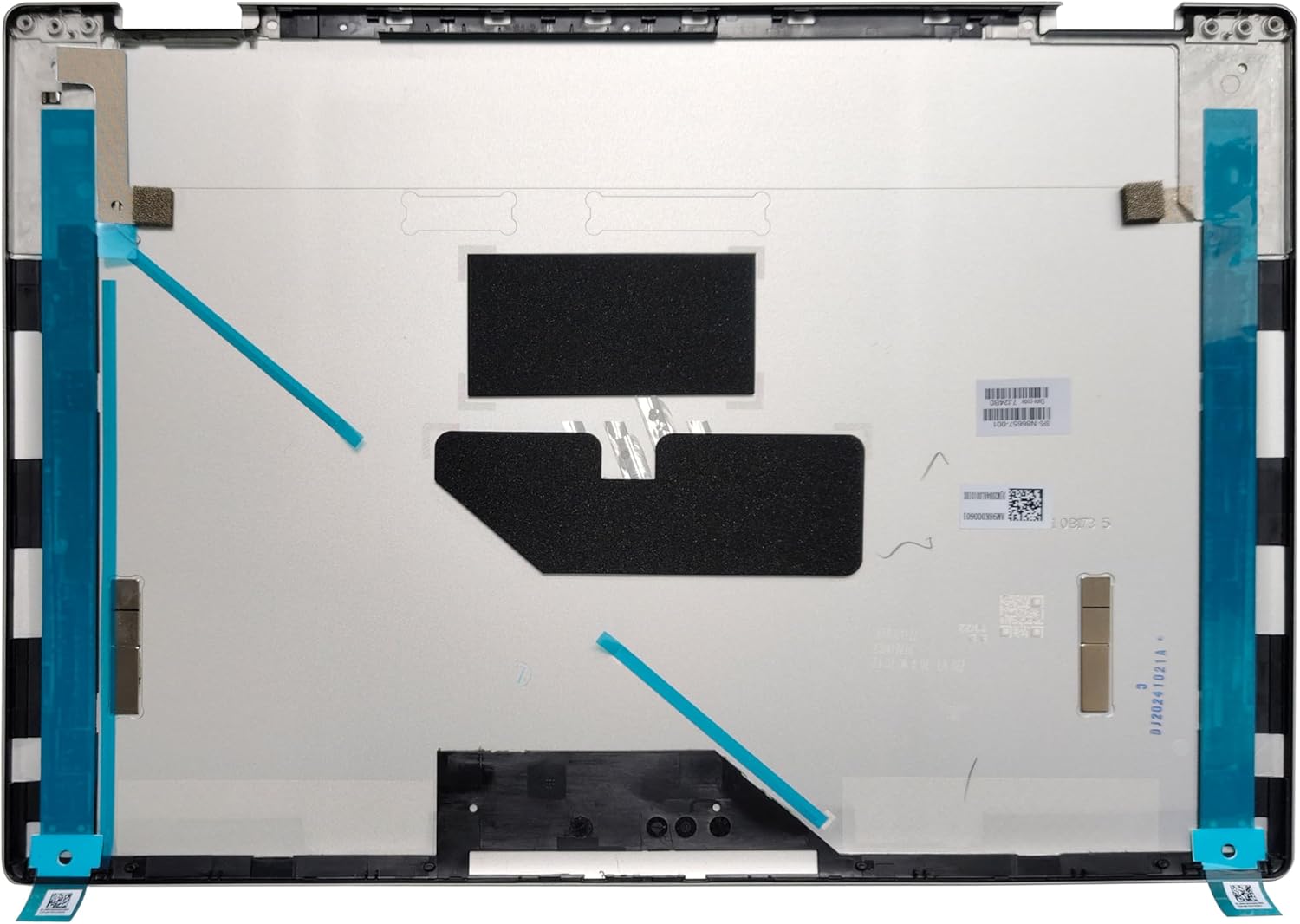 Laptop LCD Top Back Cover Case Compatible for HP Envy X360 16-AD 16-AC 2 in 1 TPN-C174 N86657-001 AM98K000601 N93766-001 AM98K000611 (Silver)