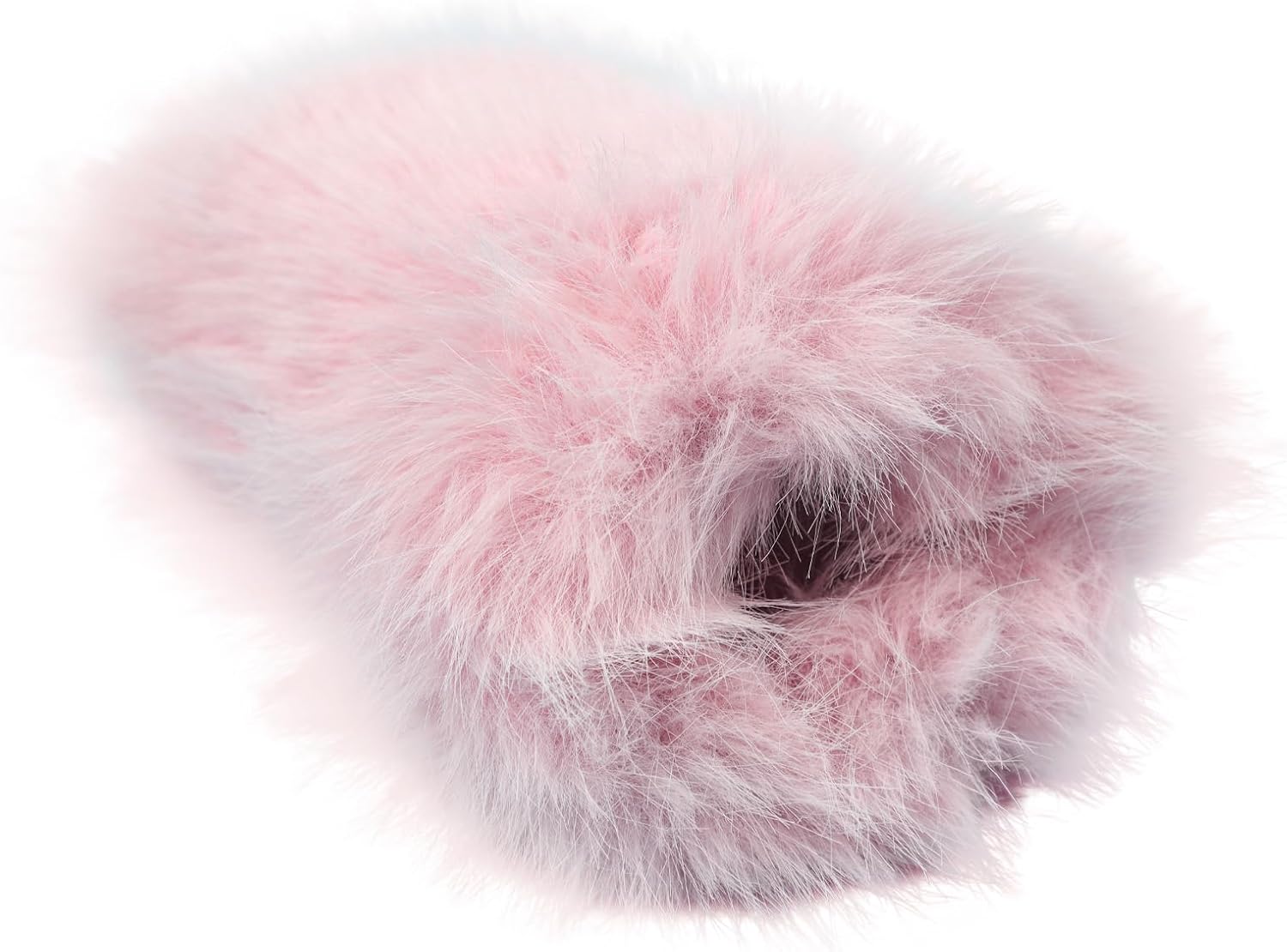 Womens Plush Mittens Winter Warm Furry Gloves with String Soft Cozy Fleece Lined Full Finger Hand Warmer