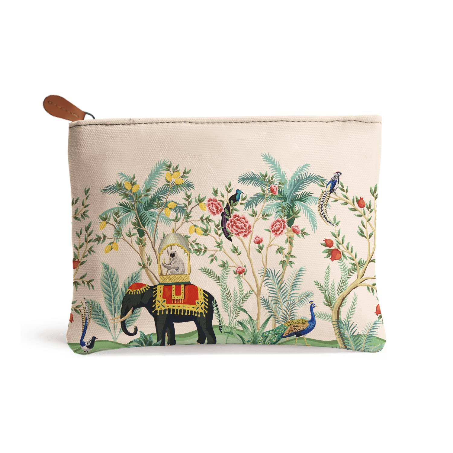 PAPER PLANE DESIGN Womens Zipper Pouch (B), Cream (B09YNTJK5D) Amazon Price History, Amazon Price Tracker