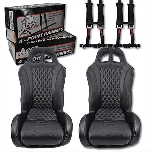 Polaris RZR Suspension Seats with Harnesses