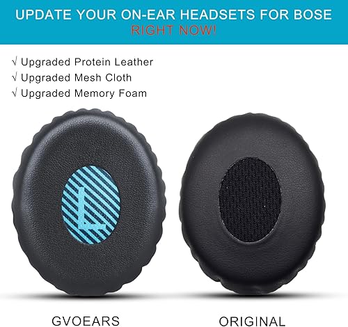 Miniatura 6 de Almohadillas de repuesto para auriculares Bose On-Ear 2, almohadilla de oreja GVOEARS para auriculares inalámbricos Bose OE2  OE2i  SoundTrue