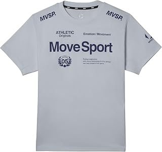 MOVESPORT(ムーブスポーツ) 半袖Tシャツデサント 半袖 SUNSCREEN TAIKYU オーセンティックロゴ 半袖シャツ クーリング機能 ストレッチ UVカット 色褪せしにくいメンズ