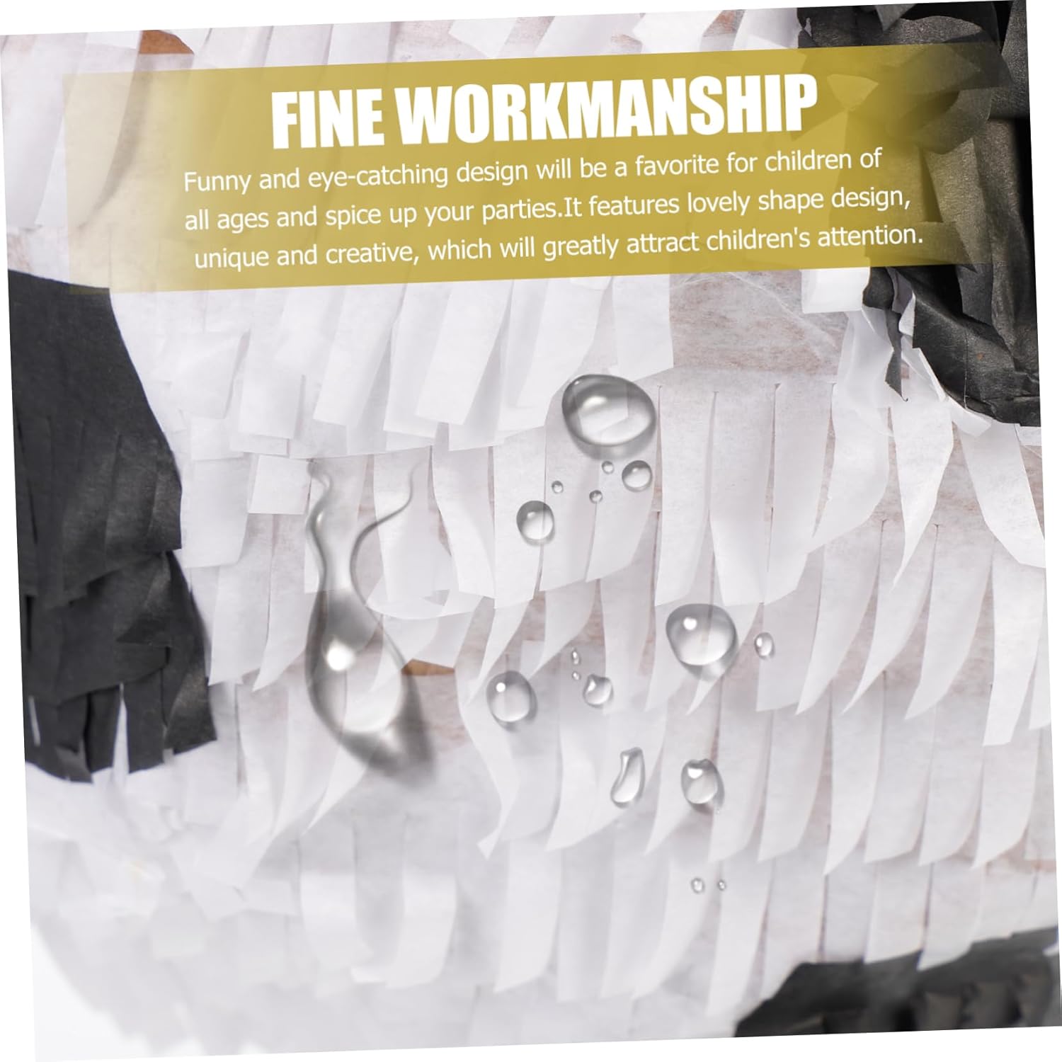 Healifty Football Pinata for Birthday Party Soccer Ball Design Paper Pinata Filled with Candy Creative Festival Plaything for Celebrations Themed Events