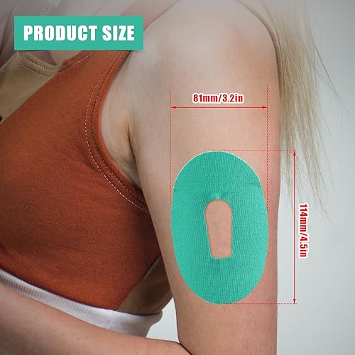 Miniatura 2 de 25 parches adhesivos para Dexcom G6, protector de sensor impermeable para sensor, cinta de sensor, agarre de piel, parches adhesivos universales