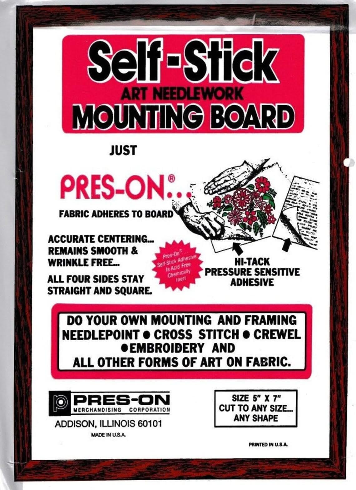 Pres-On B05S Mounting Board, 5 by 7-Inch