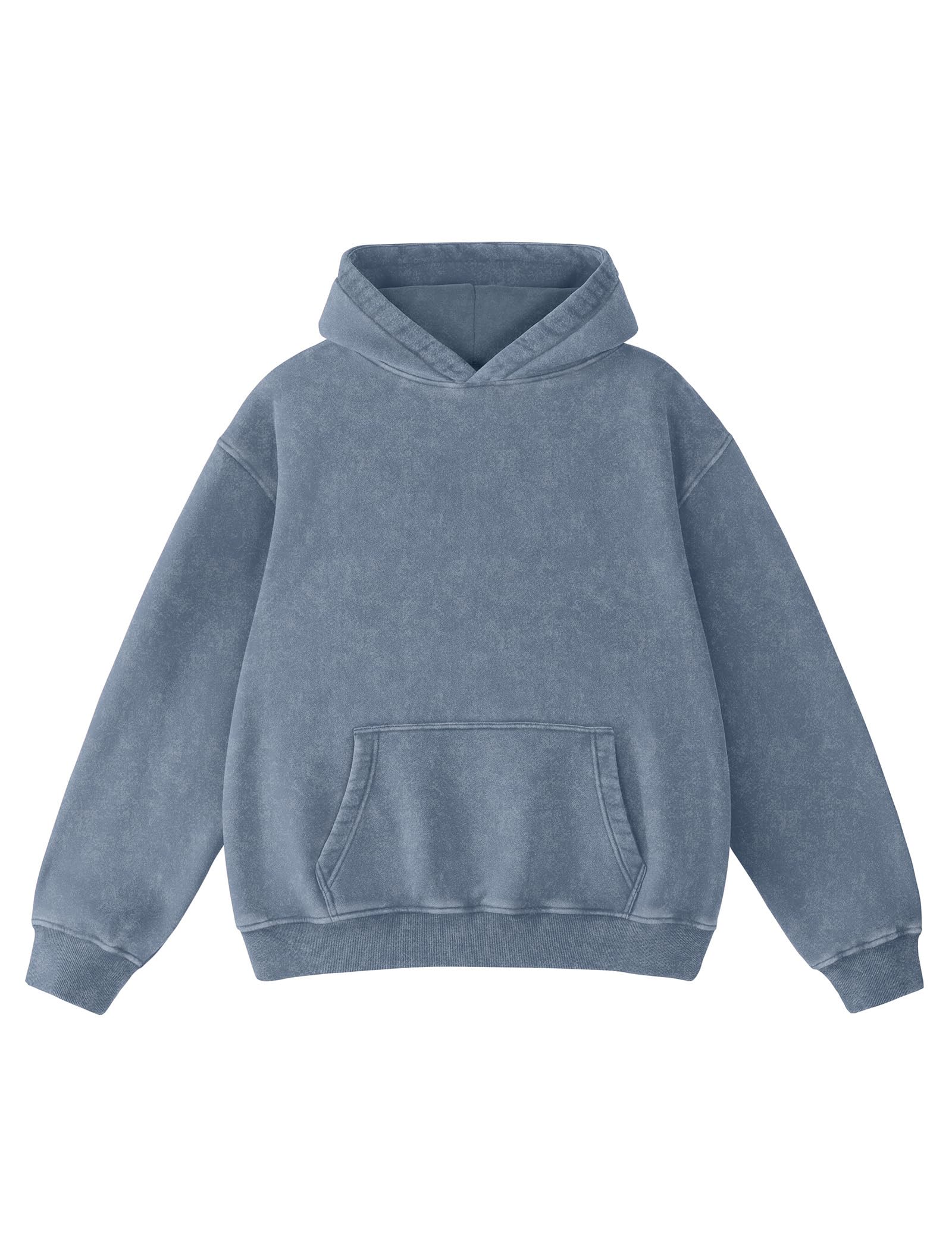 Hatant Oversized Hoodie Sweatshirts for Men Couples Heavyweight Hoodies Pullover Vintage Mens Acid Wash Sweaters Clothes 2026