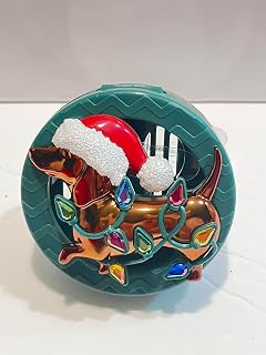 Bath & Body Works Scentportable Car Vent & Visor Clip Holiday Dachshund