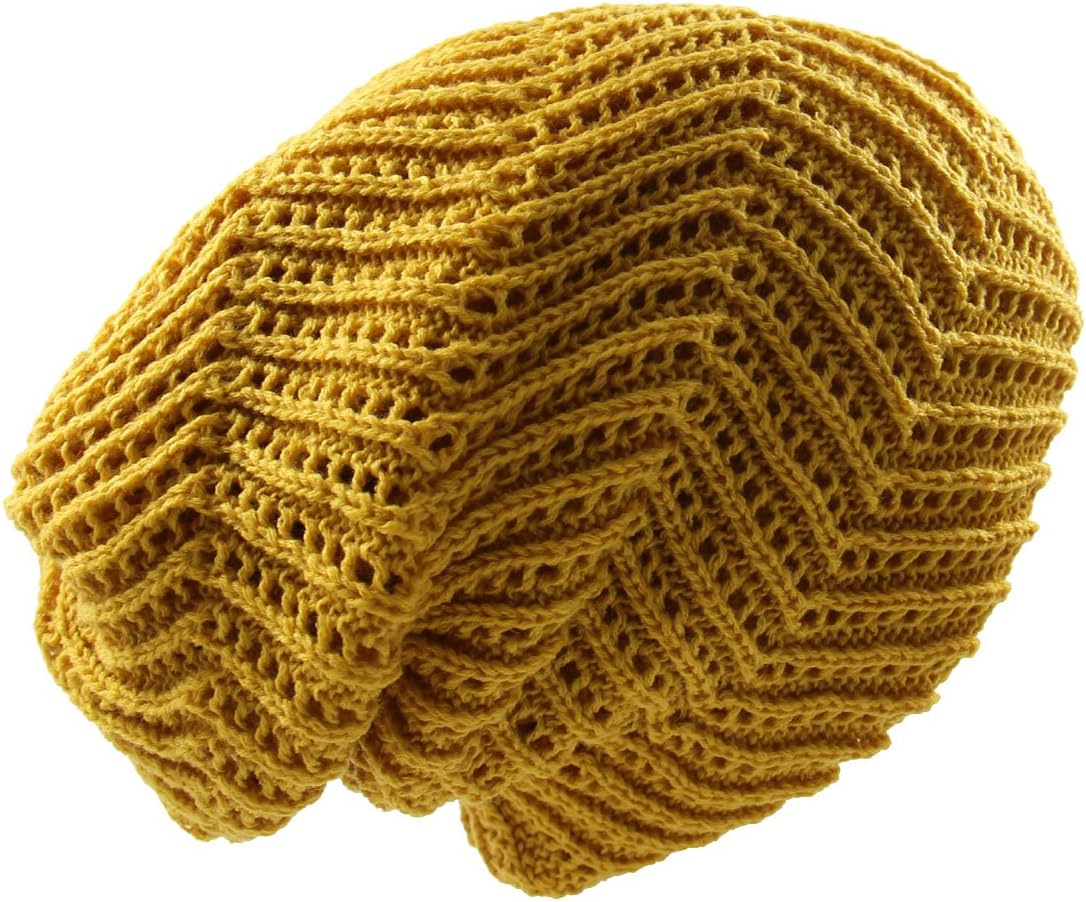 RW Men's Slouchy Beanie One Size Mustard