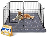 Vista 32 de Sunheir - Almohadillas lavables reutilizables orina de cobayas, forros impermeables absorbentes para jaulas cobayas conejos conejillos de indias